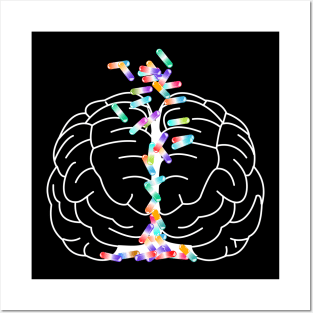 BRAIN | HOW MY BRAIN VIEWS COLORS | COLOR | COLOURS Posters and Art